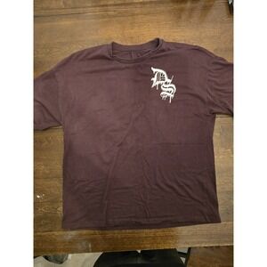 Snoop Dogg "Dogg Supply" Graphic T-Shirt Maroon / Plum Size Large